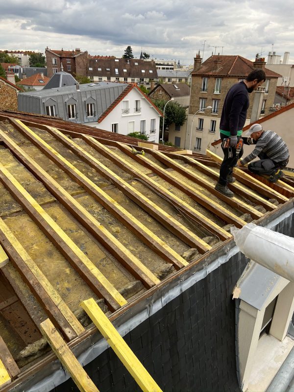 Chantier de couverture au Perreux-sur-Marne (94170) dans le Val-de-Marne (94) - photo 15